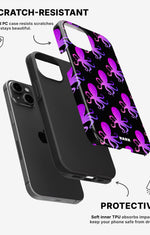 iPhone 15 Plus Tough Case – Octopus Pattern - View 2