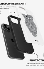 iPhone 15 Plus Tough Case – Owl - View 2