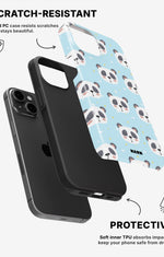 iPhone 15 Plus Tough Case – Panda Dreams - View 2