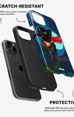 iPhone 15 Plus Tough Case – Super Cat - View 2