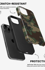 iPhone 15 Plus Tough Case – Camouflage - View 2