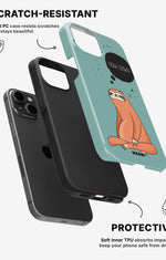 iPhone 15 Plus Tough Case – Slow Down Sloth - View 2