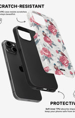 iPhone 15 Plus Tough Case – Birds Among Roses - View 2