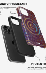 iPhone 15 Plus Tough Case – Royal Mandala - View 2