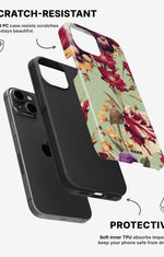 iPhone 15 Plus Tough Case – Pansy Pansy - View 2
