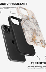 iPhone 15 Plus Tough Case – Icy Caramel - View 2