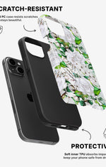iPhone 15 Plus Tough Case – White Bloom - View 2
