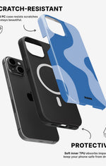 iPhone 15 Plus Tough Case – Calm Tide - View 2