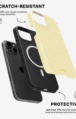 iPhone 15 Plus Tough Case – Morning Dots - View 2