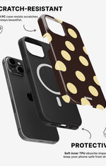 iPhone 15 Plus Tough Case – Mocha Pop - View 2