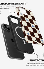 iPhone 15 Plus Tough Case – Dolce Grid - View 2
