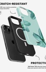 iPhone 15 Plus Tough Case – Sea Lily - View 2