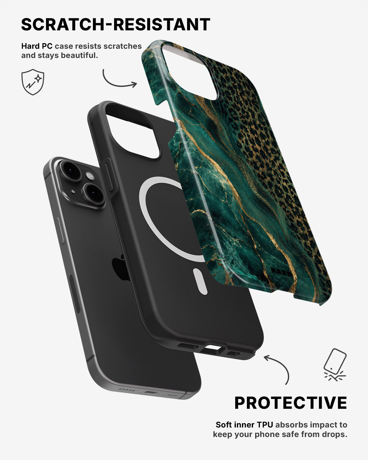 iPhone 15 Plus Tough Case – Velora - View 2