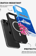 iPhone 15 Plus Tough Case – Cap Bleu - View 2