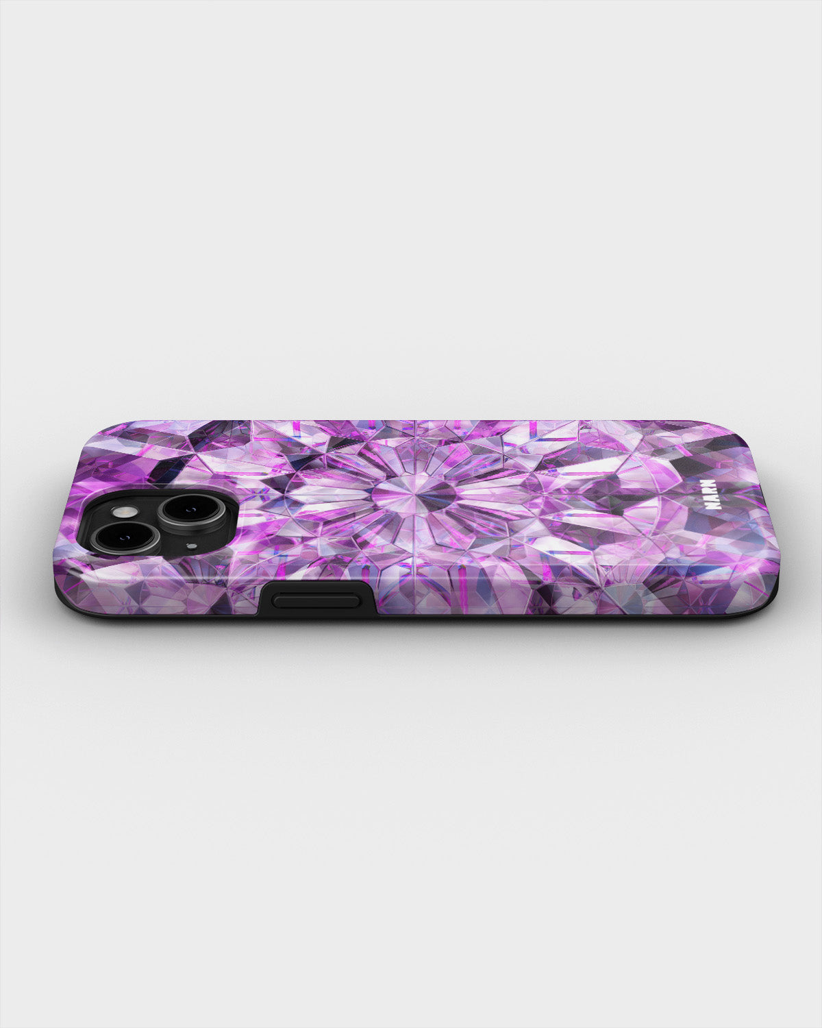 iPhone 15 Plus Tough Case – Lavender Crystals - View 3