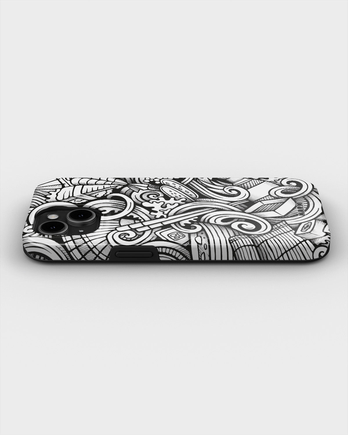 iPhone 15 Plus Tough Case – Japanese Pattern - View 3
