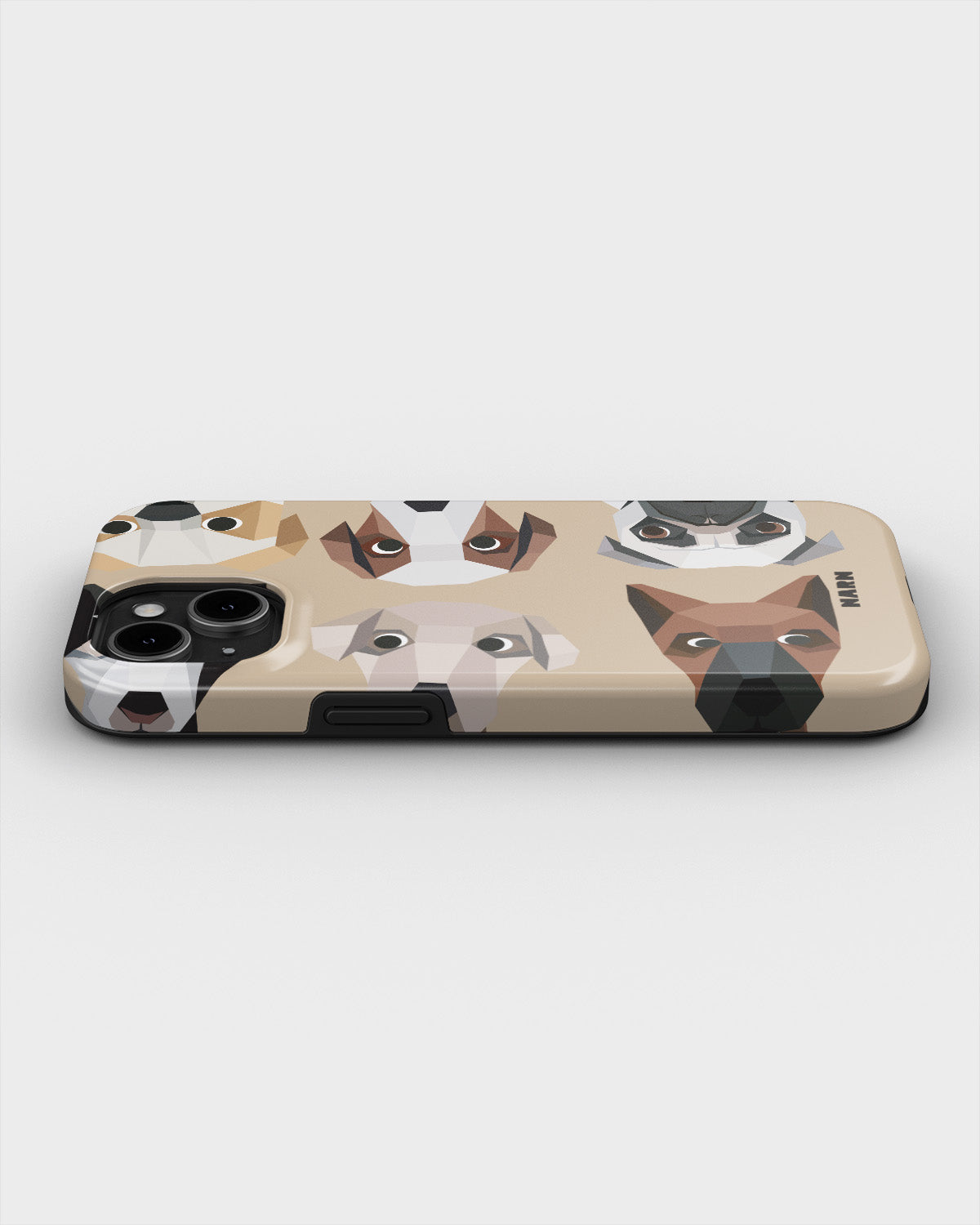 iPhone 15 Plus Tough Case – Cute Dogs - View 3