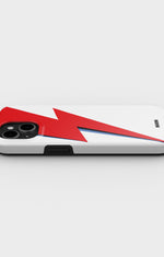 iPhone 15 Plus Tough Case – White Bowie  - View 3