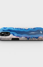iPhone 15 Plus Tough Case – Blue Agate - View 3