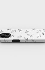 iPhone 15 Plus Tough Case – Paper Planes - View 3