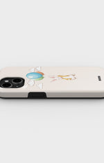 iPhone 15 Plus Tough Case – Flying Rabbit - View 3