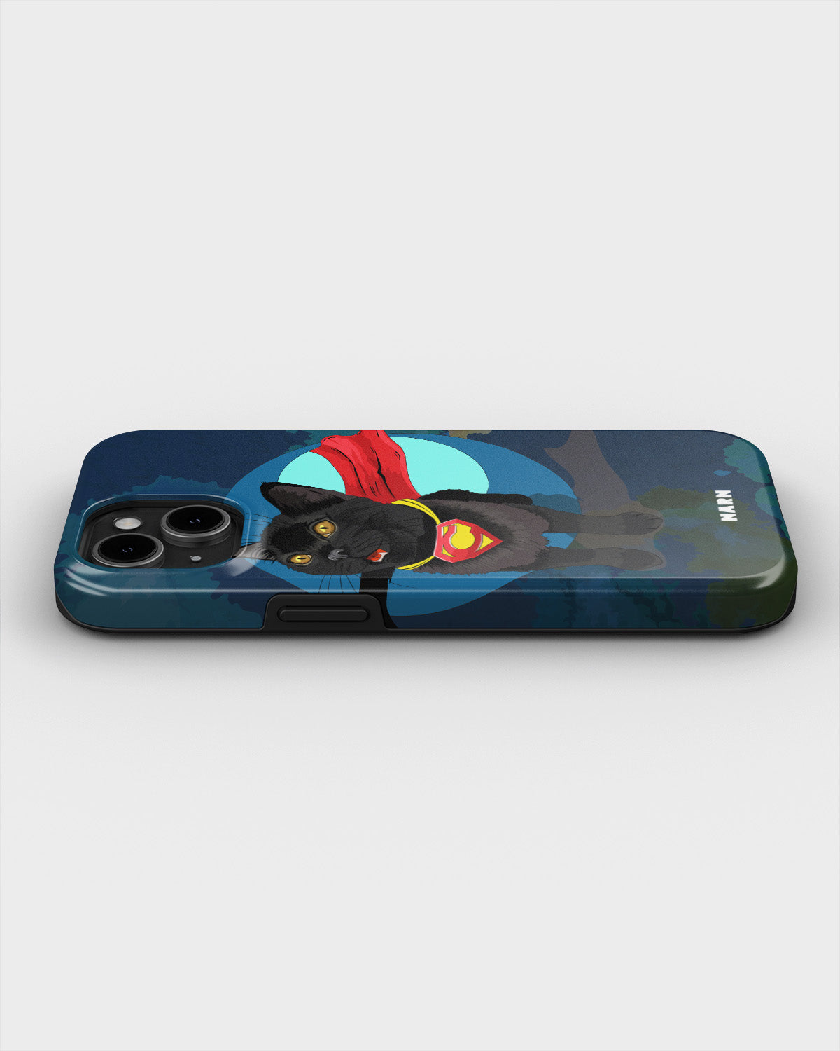 iPhone 15 Plus Tough Case – Super Cat - View 3