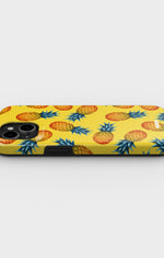 iPhone 15 Plus Tough Case – Sunny Pineapple - View 3