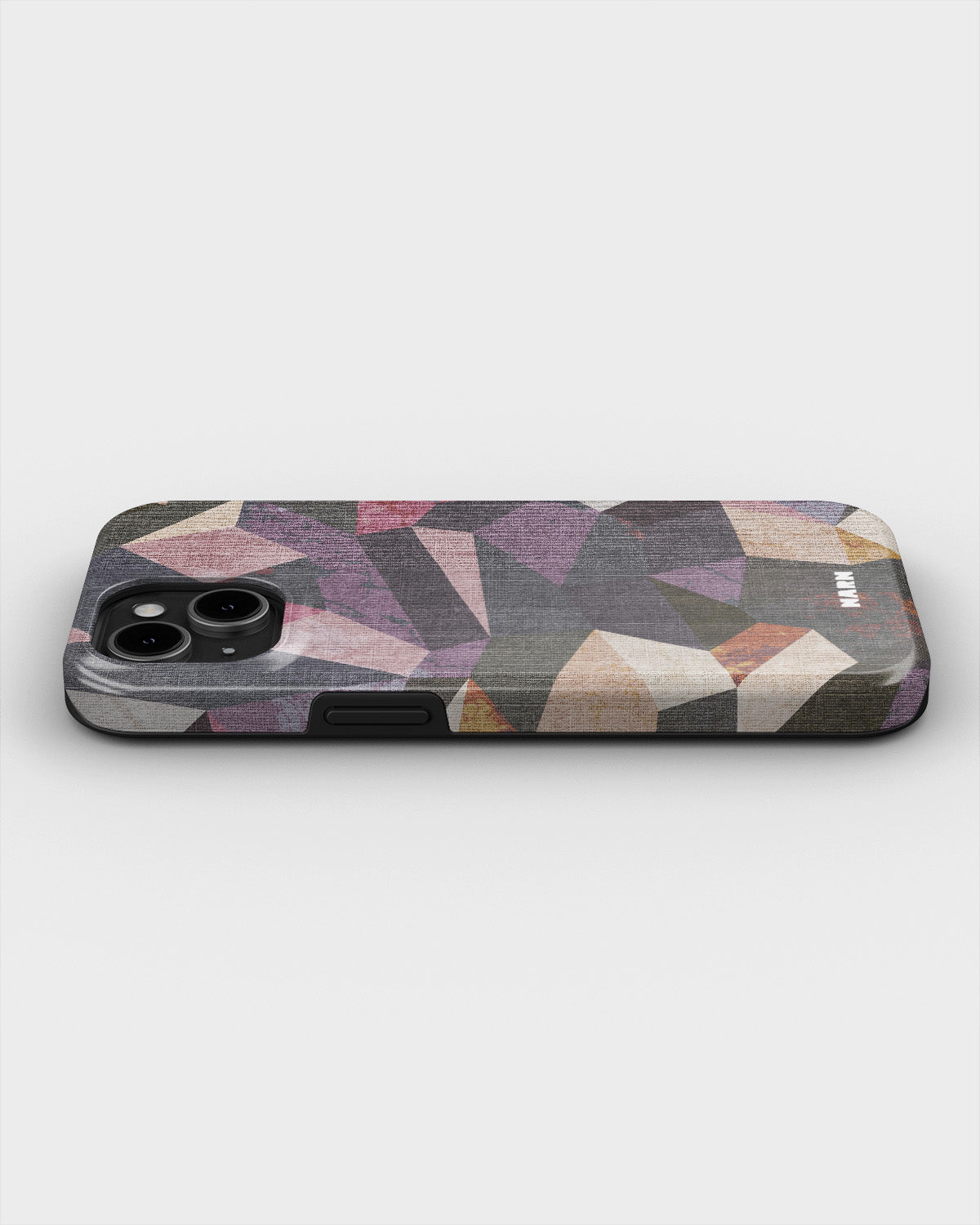 iPhone 15 Plus Tough Case – Triangles - View 3