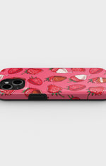iPhone 15 Plus Tough Case – Strawberry Chocolate - View 3