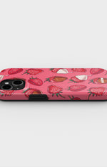 iPhone 15 Plus Tough Case – Strawberry Chocolate - View 3
