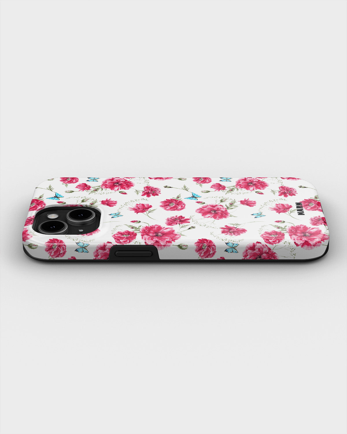 iPhone 15 Plus Tough Case – Poppies in Bloom - View 3