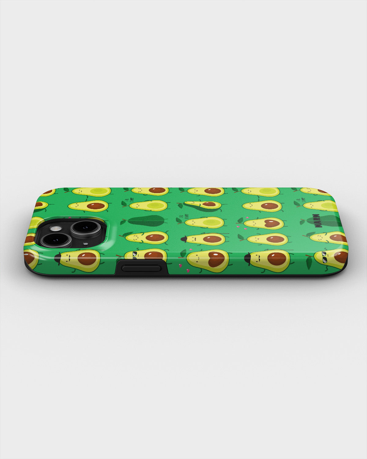 iPhone 15 Plus Tough Case – Avocado Mood - View 3