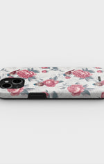 iPhone 15 Plus Tough Case – Birds Among Roses - View 3