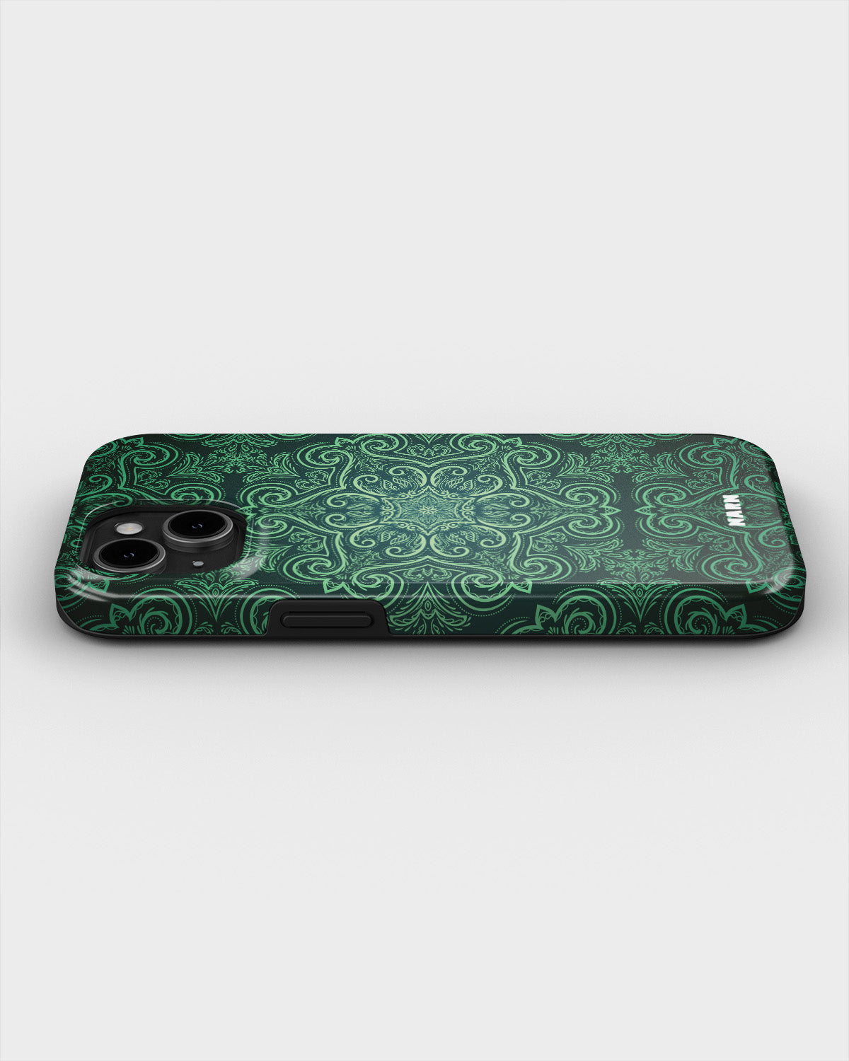 iPhone 15 Plus Tough Case – Retro Forest - View 3