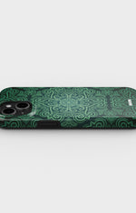 iPhone 15 Plus Tough Case – Retro Forest - View 3