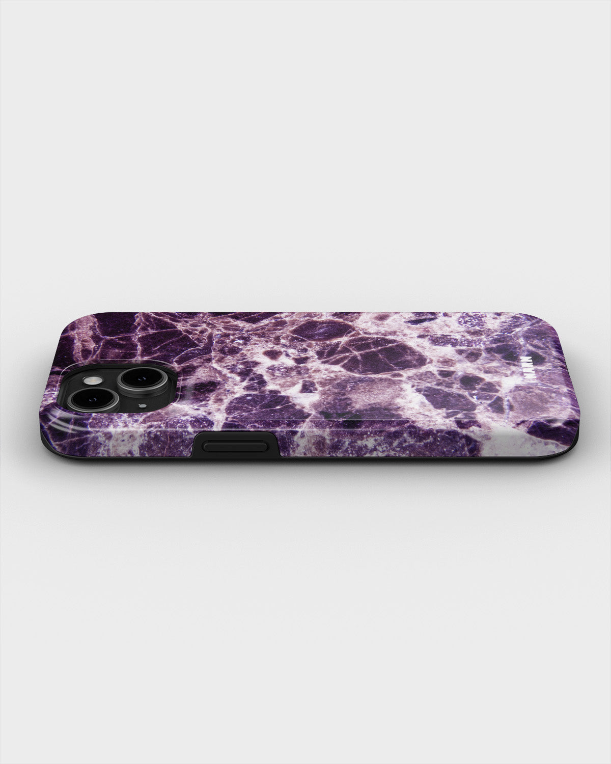 iPhone 15 Plus Tough Case – Purple Marble - View 3