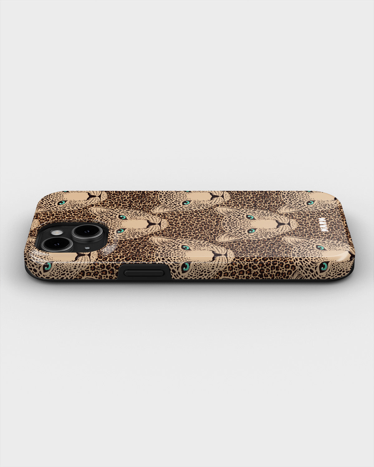 iPhone 15 Plus Tough Case – Leopard Gaze - View 3