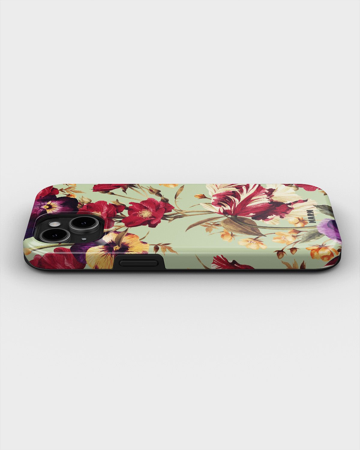 iPhone 15 Plus Tough Case – Pansy Pansy - View 3