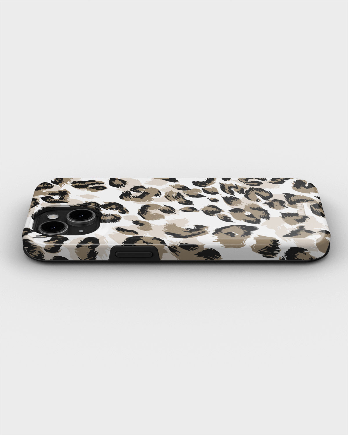 iPhone 15 Plus Tough Case – Snow Leopard - View 3