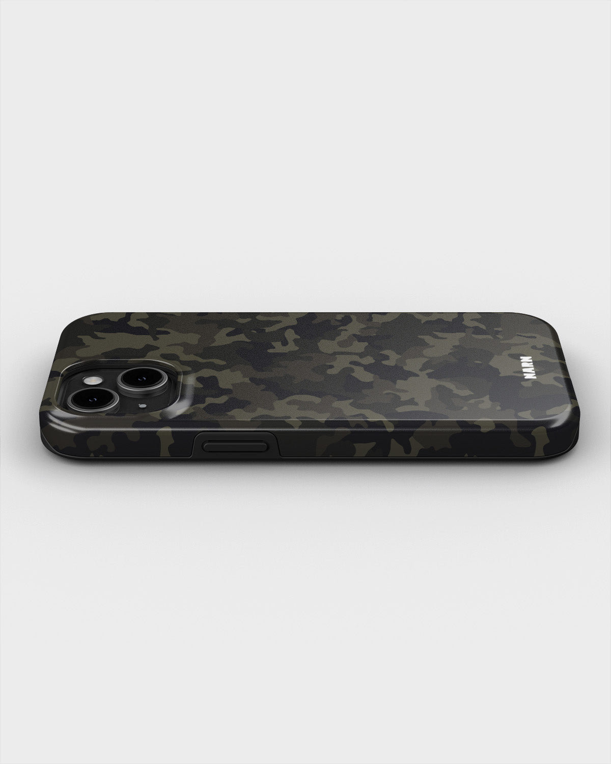 iPhone 15 Plus Tough Case – Jungle Green Camo - View 3