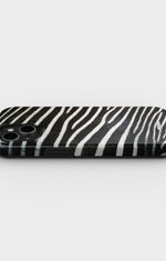 iPhone 15 Plus Tough Case – Zebra Stripe - View 3