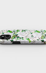 iPhone 15 Plus Tough Case – White Bloom - View 3