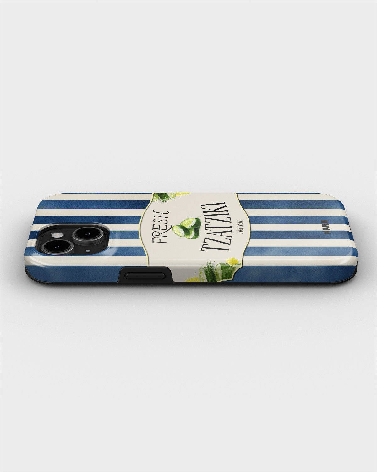 iPhone 15 Plus Tough Case – Greek Blues - View 3