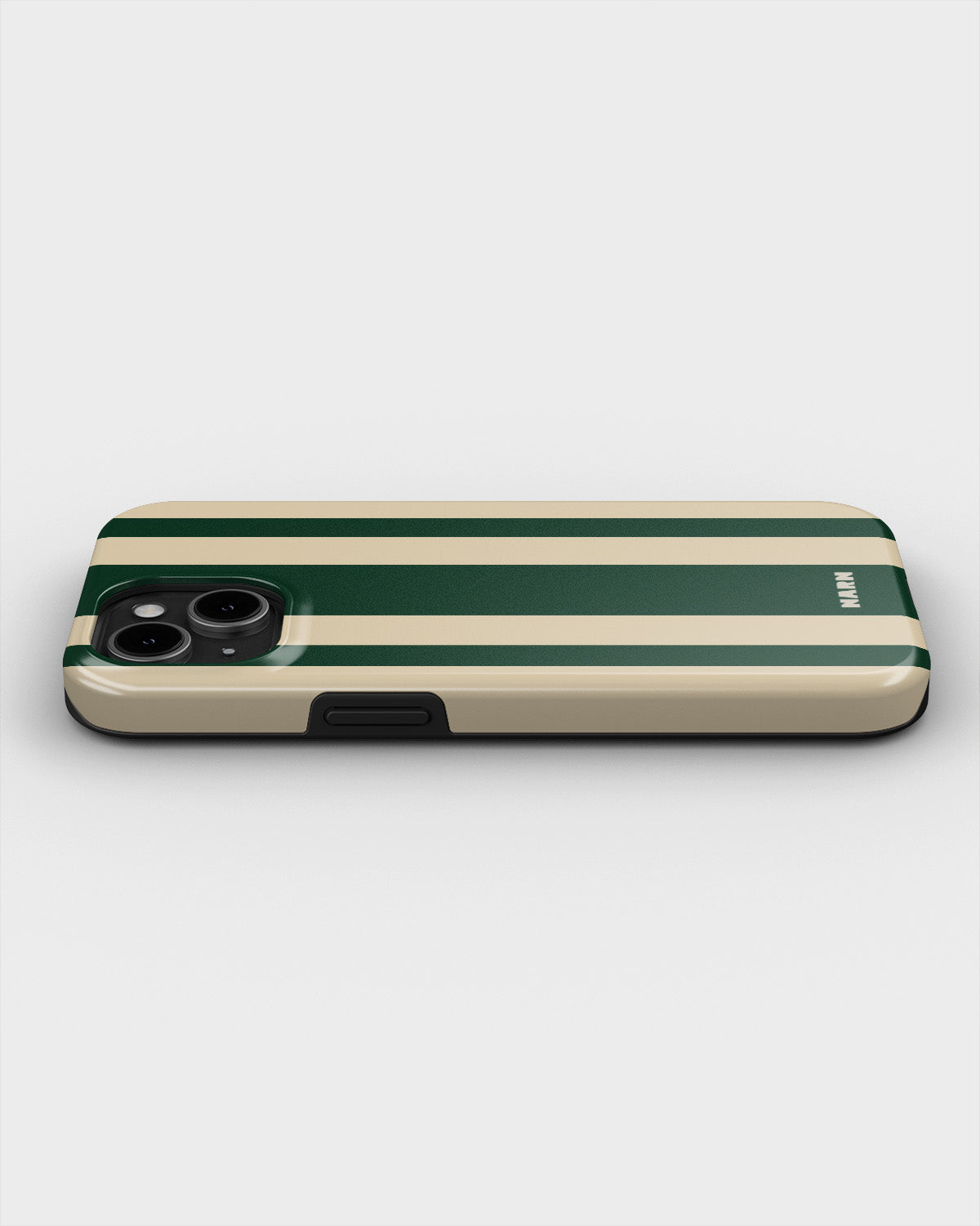 iPhone 15 Plus Tough Case – Vert Stripe - View 3