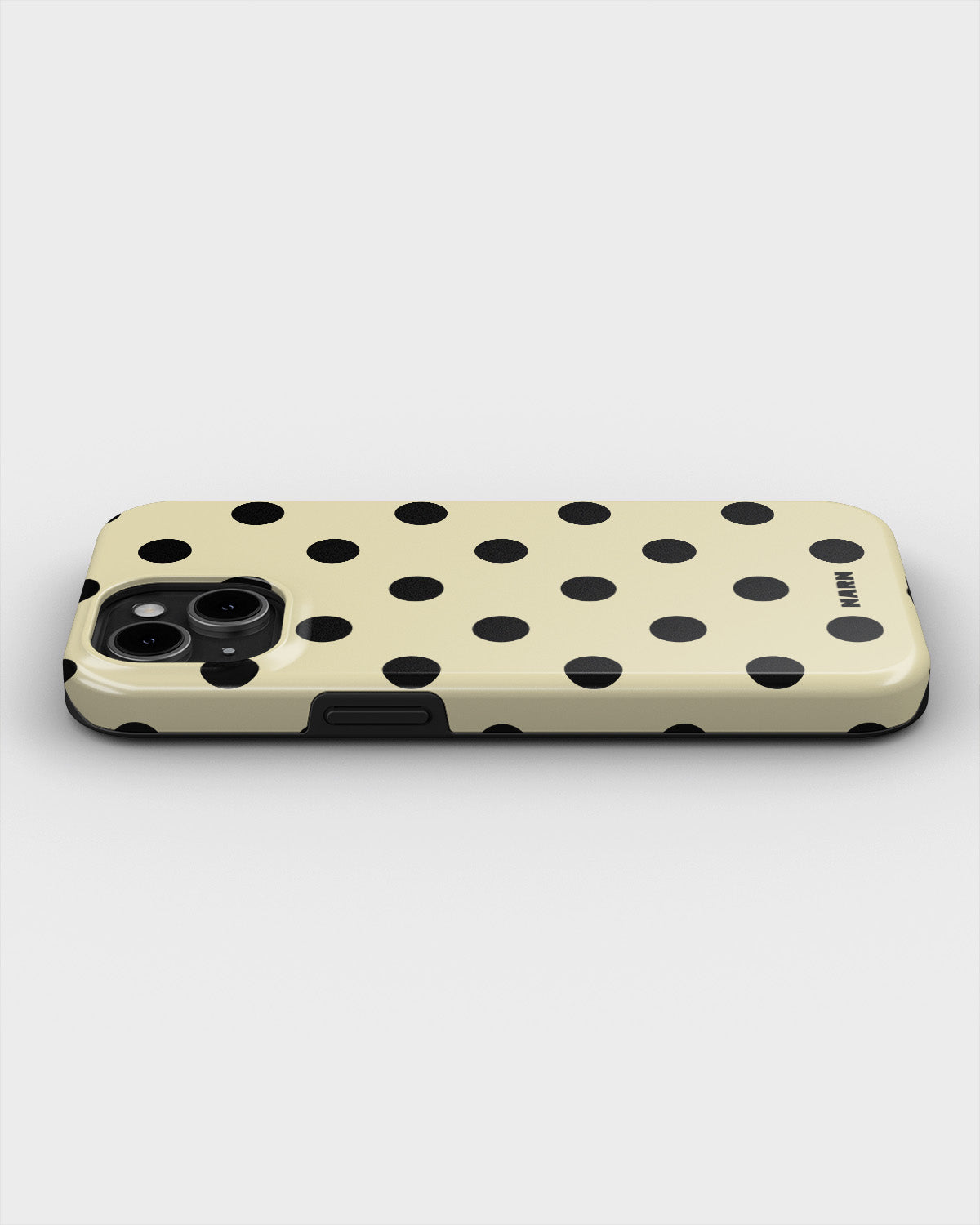 iPhone 15 Plus Tough Case – Honey Dots - View 3