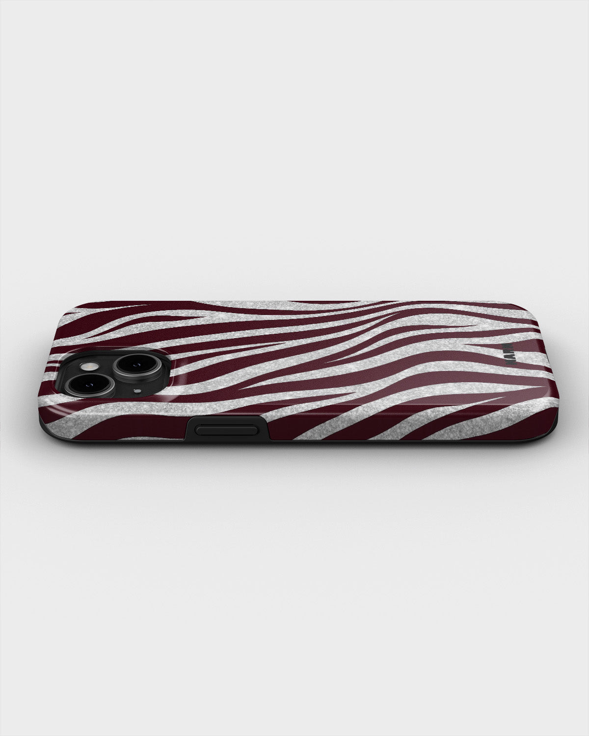 iPhone 15 Plus Tough Case – Velvet Zebra - View 3