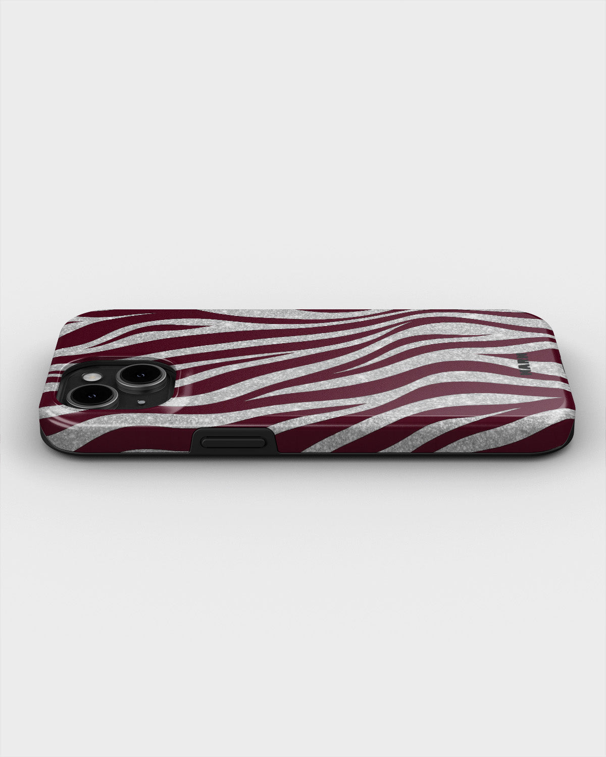 iPhone 15 Plus Tough Case – Velvet Zebra - View 3