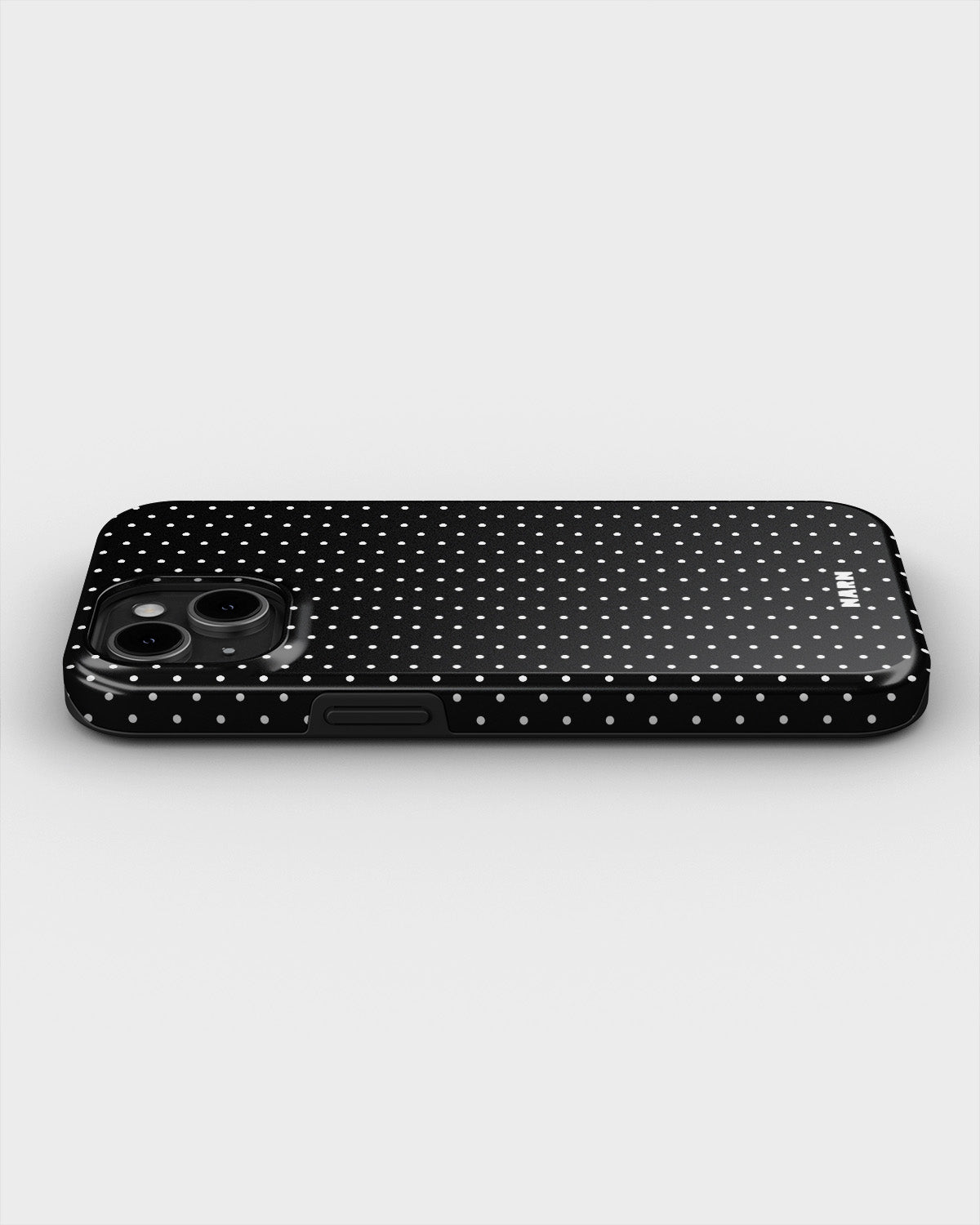 iPhone 15 Plus Tough Case – Classic Dots - View 3