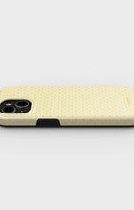iPhone 15 Plus Tough Case – Morning Dots - View 3