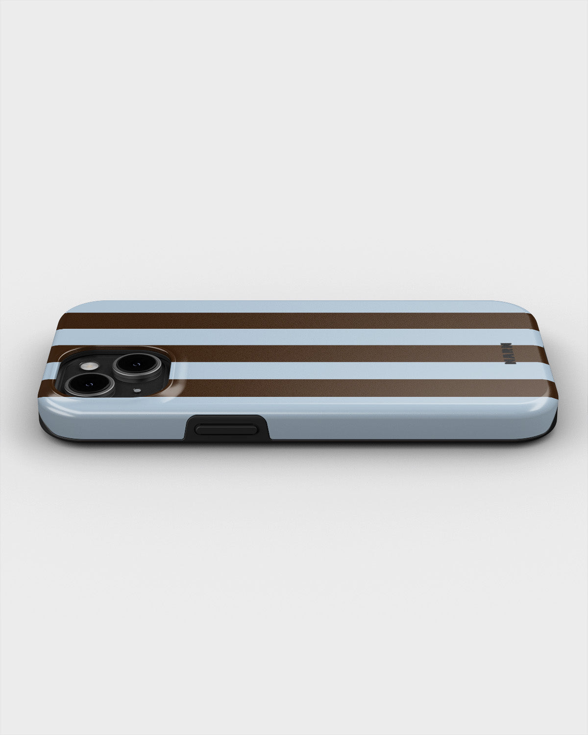 iPhone 15 Plus Tough Case – Bistro Stripes - View 3